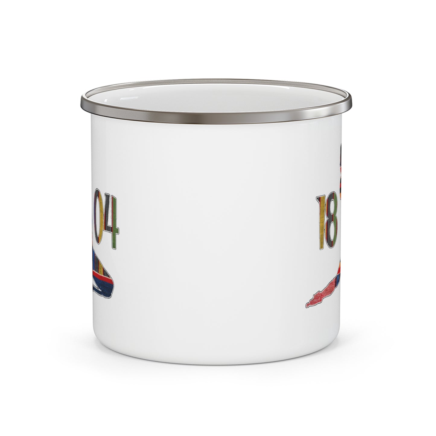 Kente Neg Marron 1804 Haiti | Haitian Neg Mawon 12oz Enamel Mug