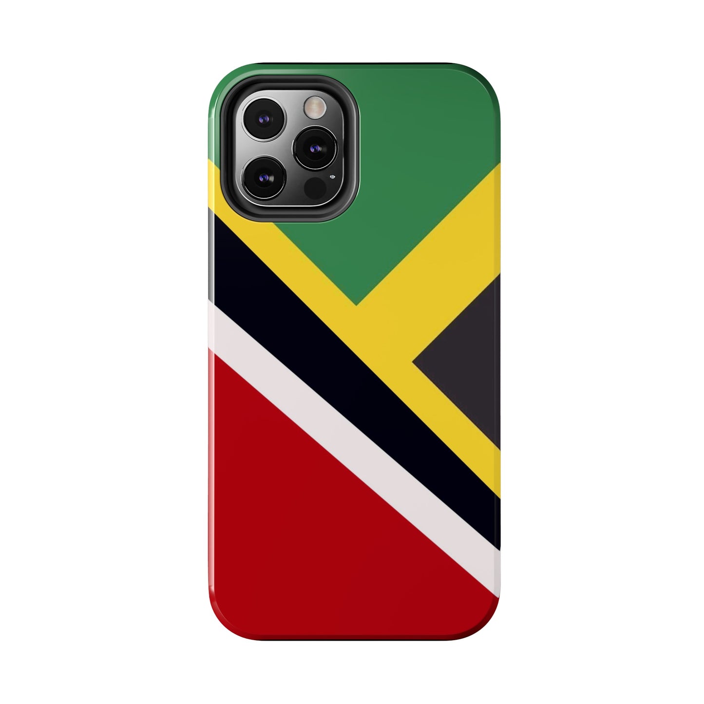 Jamaica Trinidad Flag Jamaican Trini Tough Phone Cases