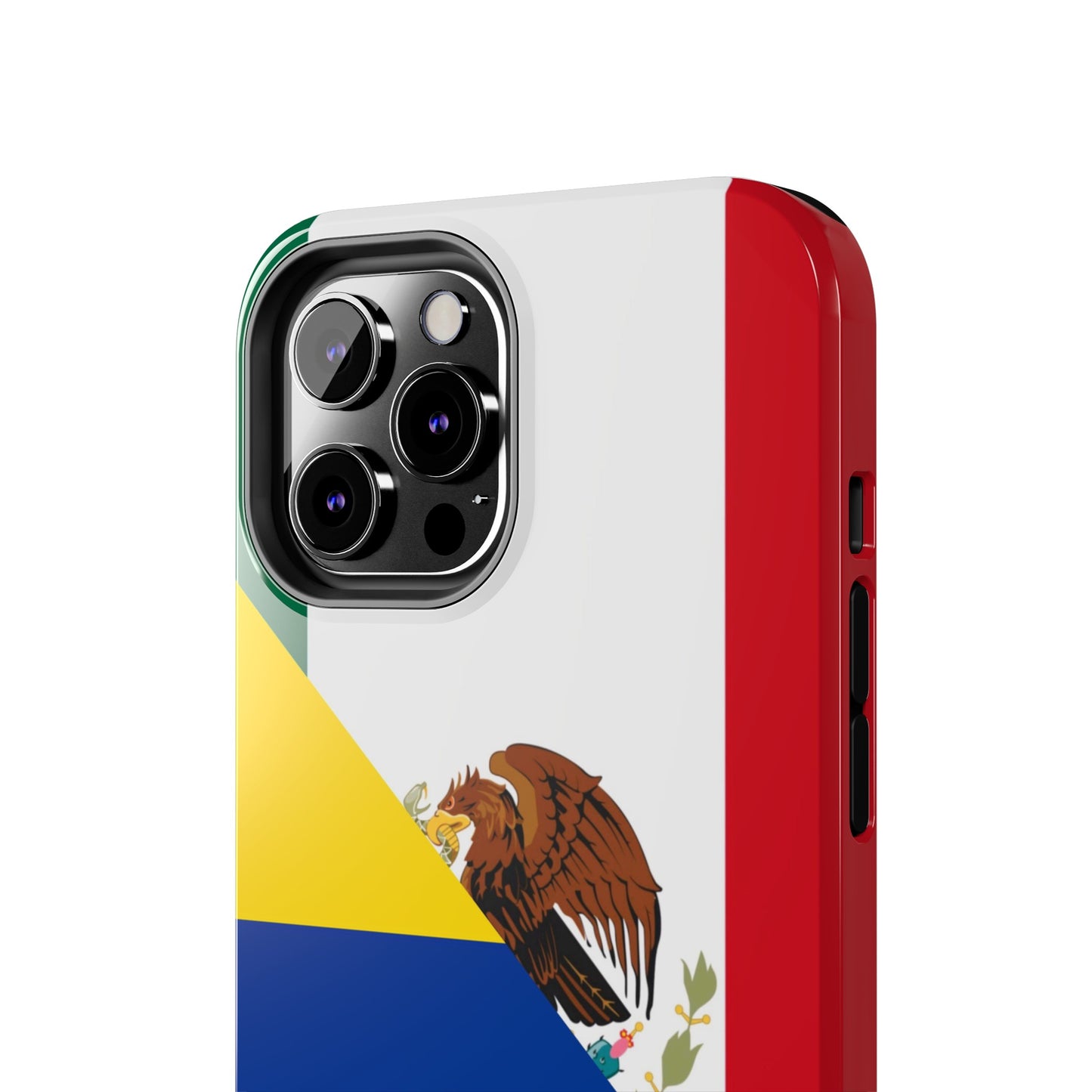 Mexican Colombian Flag Half Mexico Colombia Tough Phone Cases