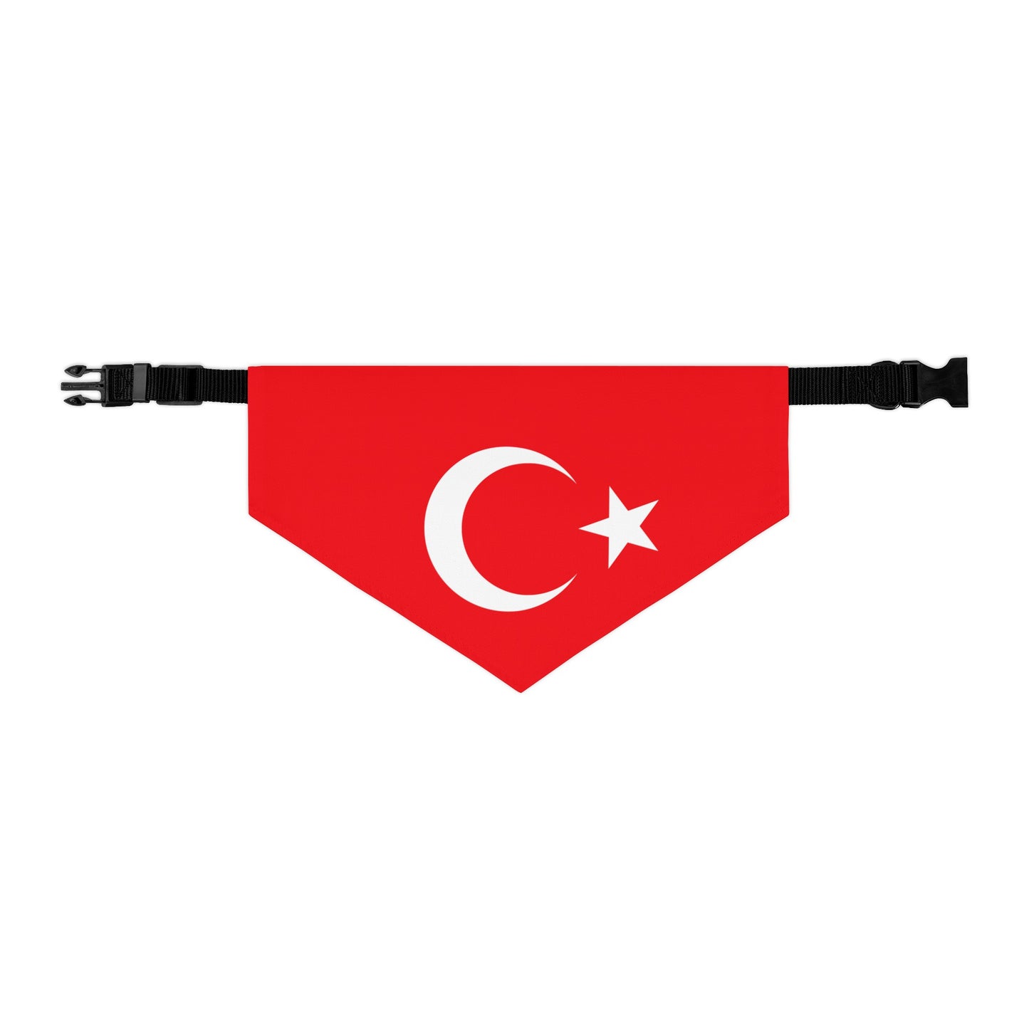 Turkey Pet Bandana Collar | Turkish Flag Dog Cat Animal