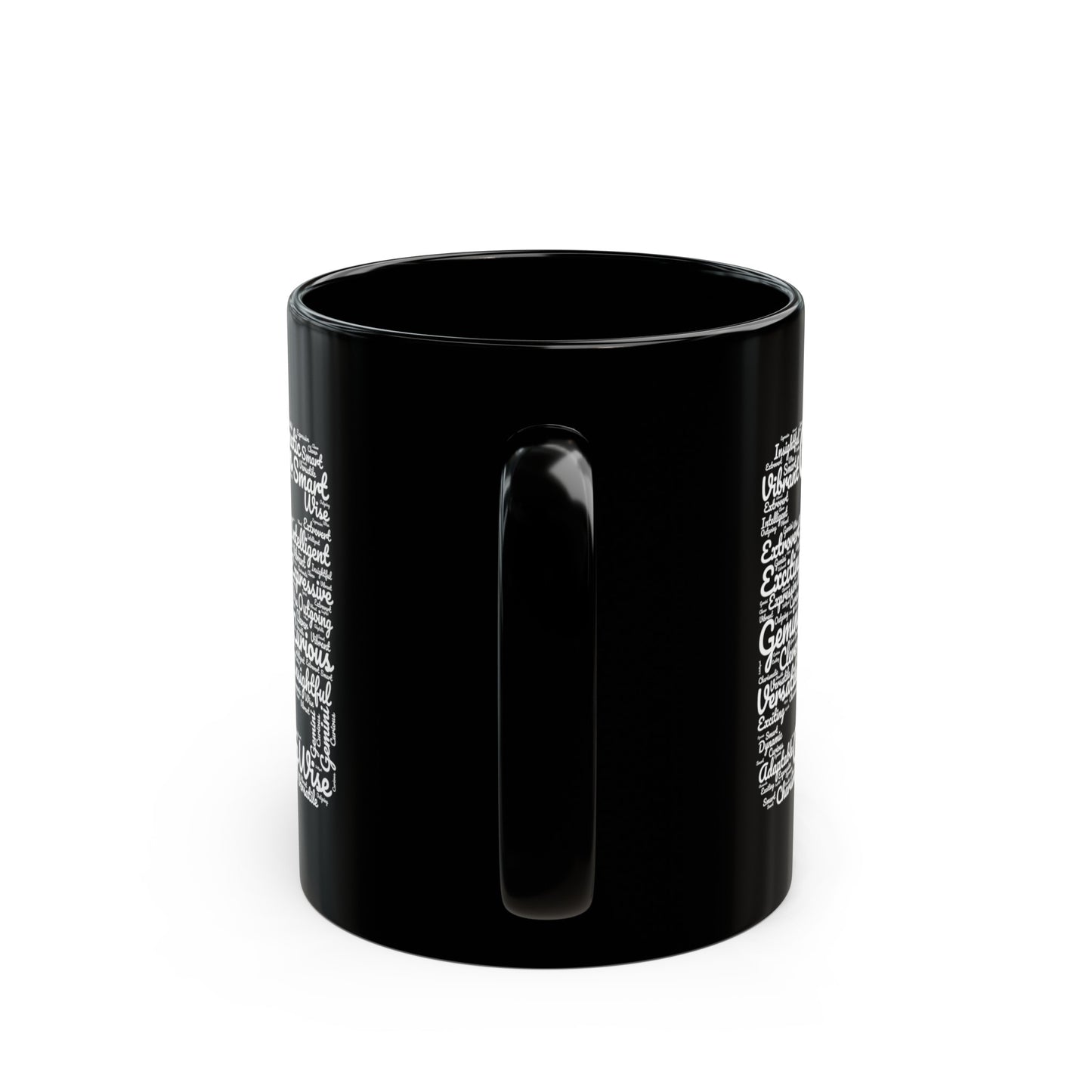 Gemini Zodiac Sign White Black Mug (11oz, 15oz)