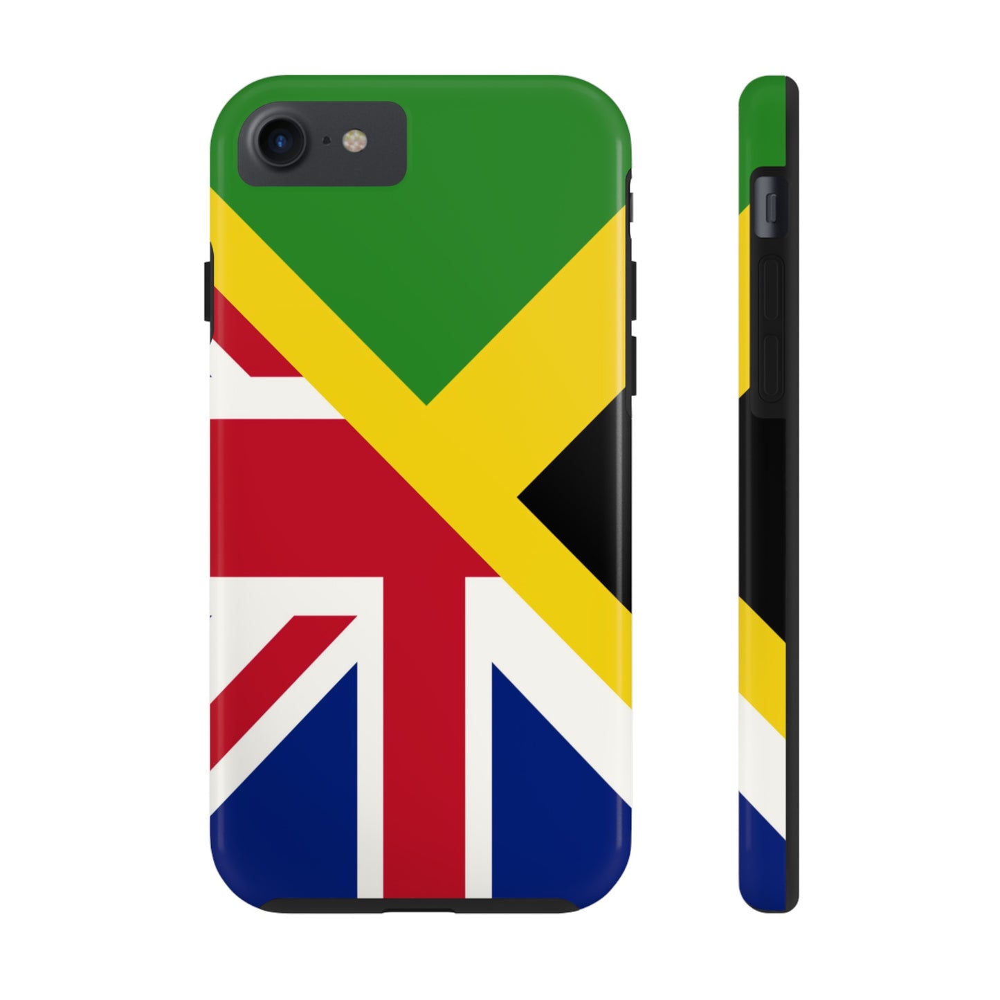 UK Jamaican Flag Union Jack Jamaica Tough Phone Cases