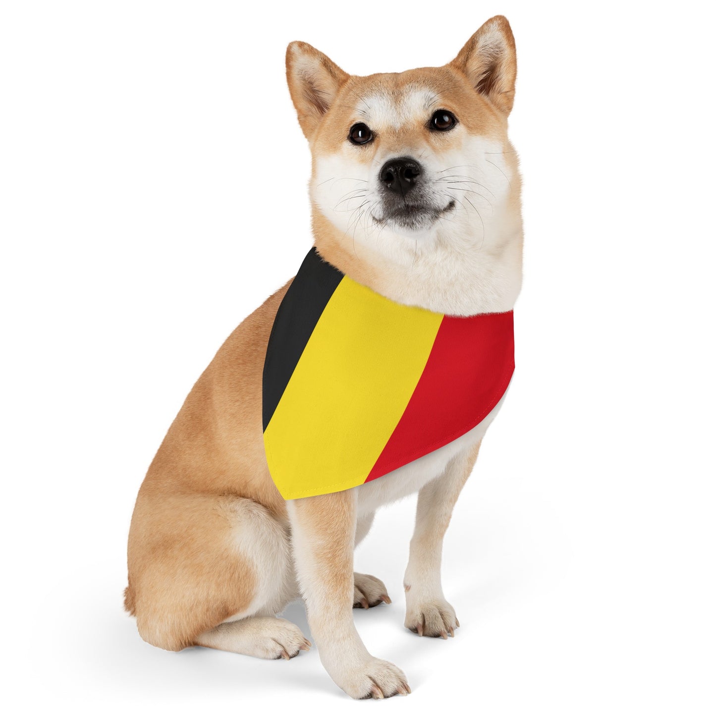 Belgium Pet Bandana Collar | Belgian Flag Dog Cat Animal