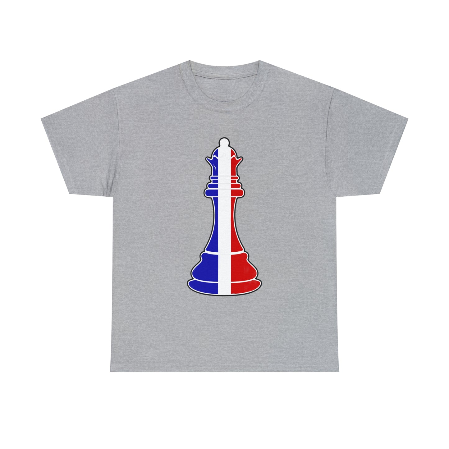 French Queen Flag Chess Piece France T-Shirt | Unisex Tee Shirt