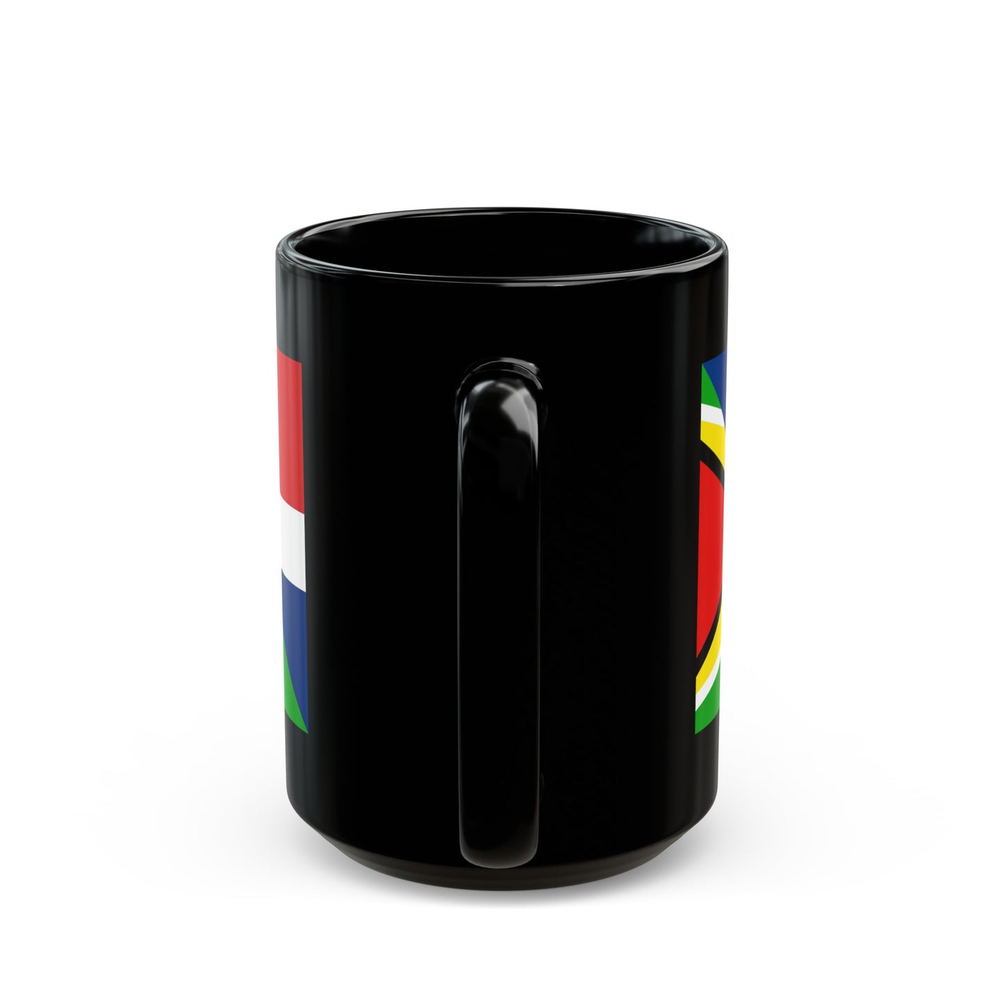 Guyanese Dominican Flag Guyana DR Black Mug (11oz, 15oz)