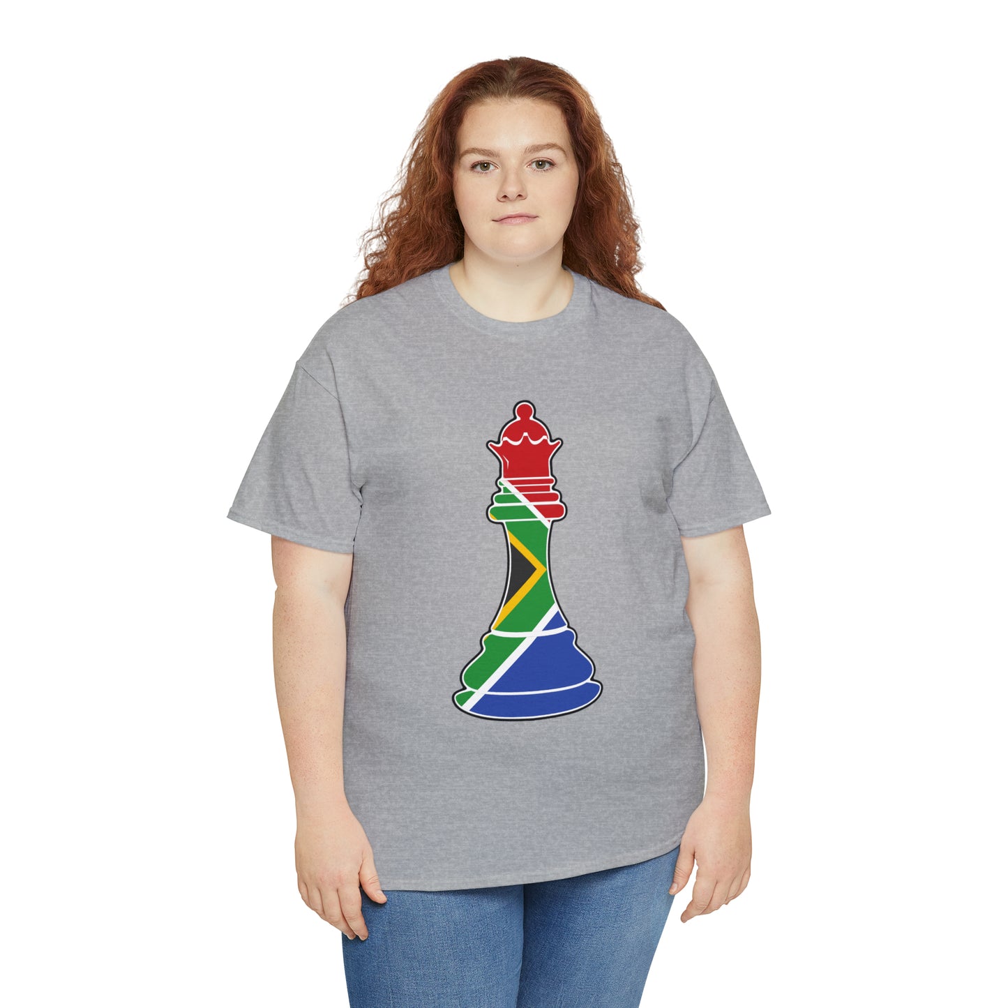 South African Queen Flag Chess Piece SA T-Shirt | Unisex Tee Shirt