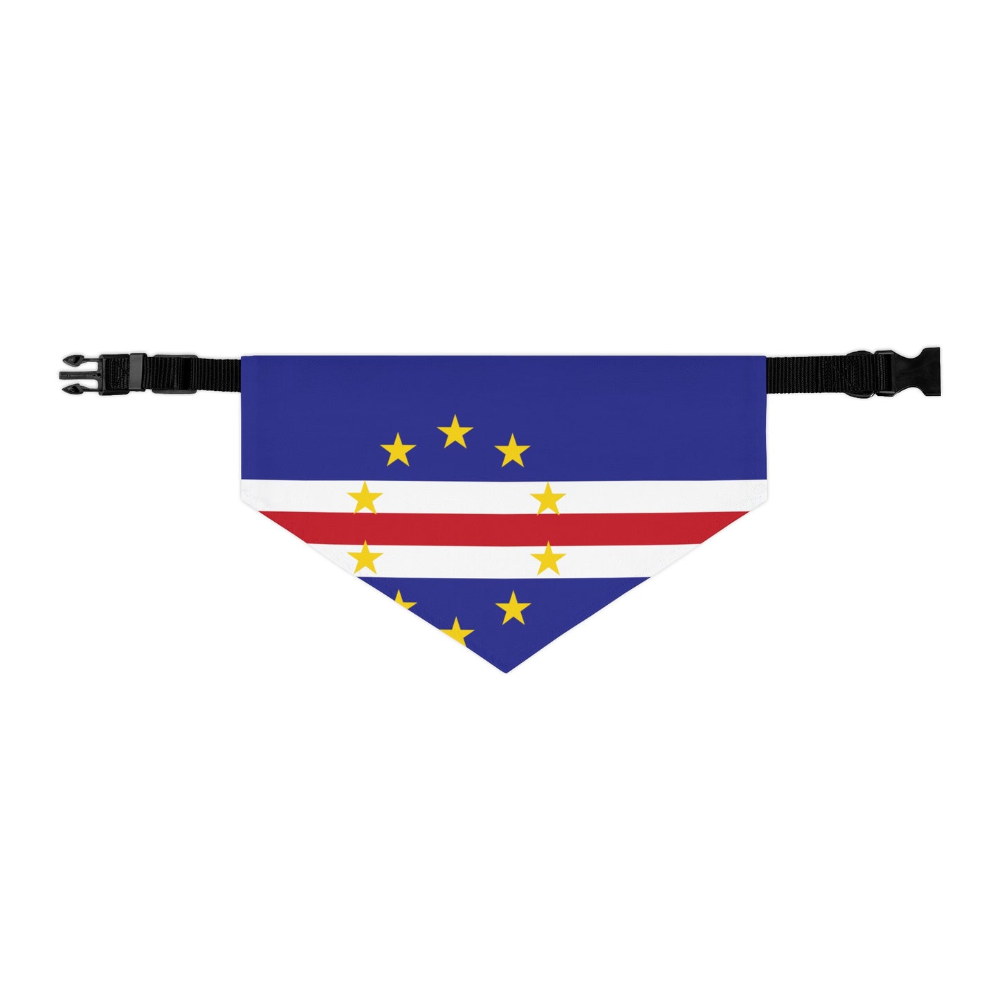 Cape Verde Flag Pet Bandana Collar | Animal Cat Dog Collar Cape Verdean