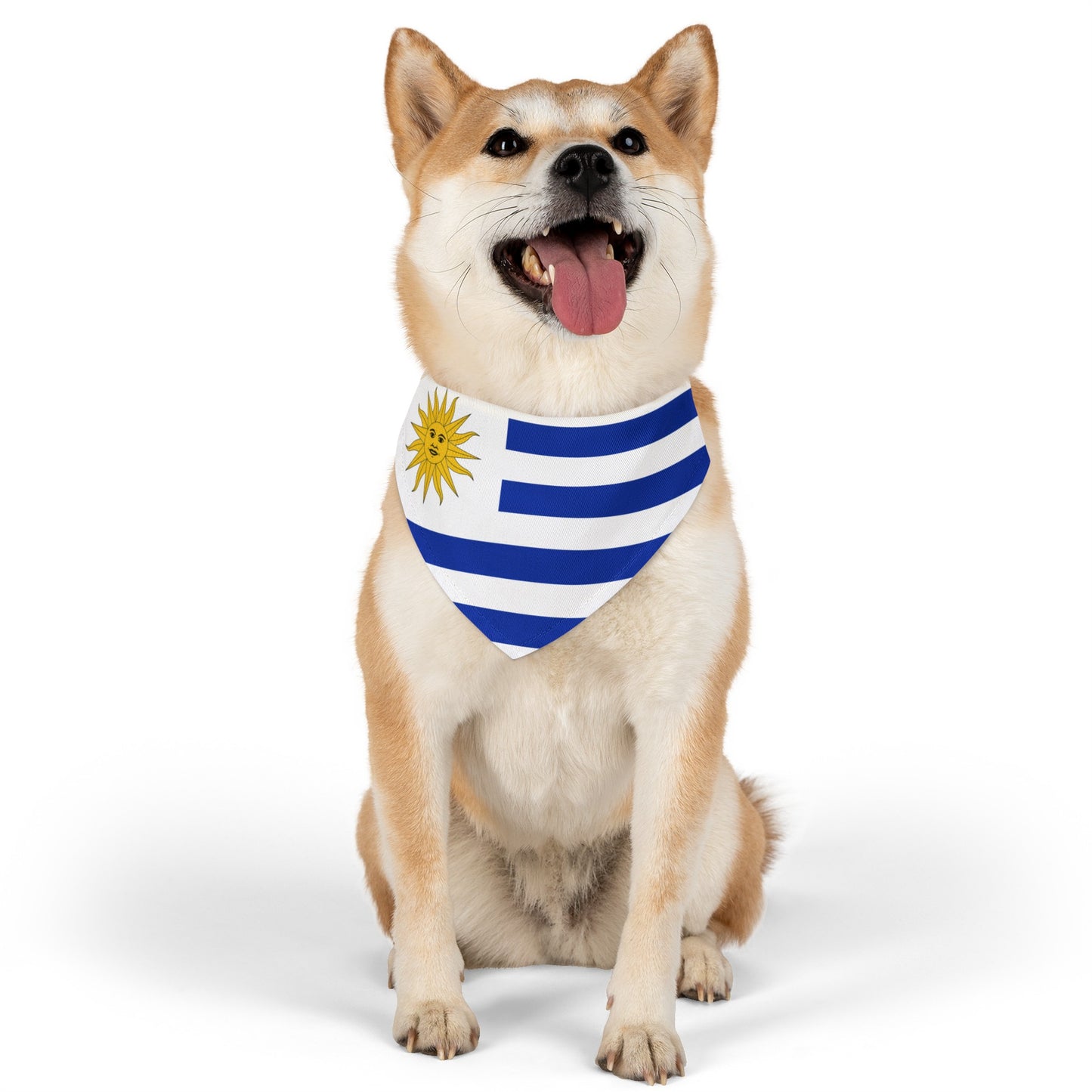 Uruguay Pet Dog Cat Animal Bandana Collar Uruguayan Flag