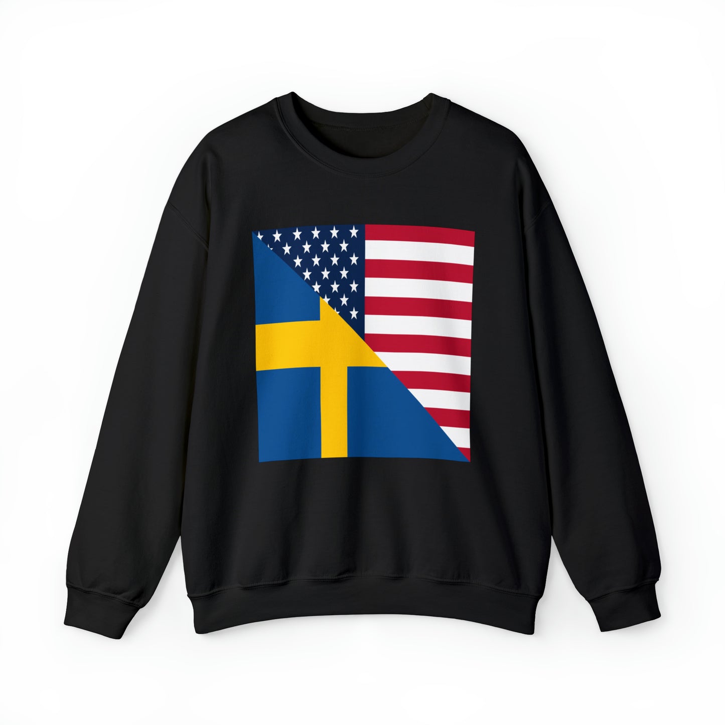 Swedish American Flag Sweden USA Unisex Sweatshirt