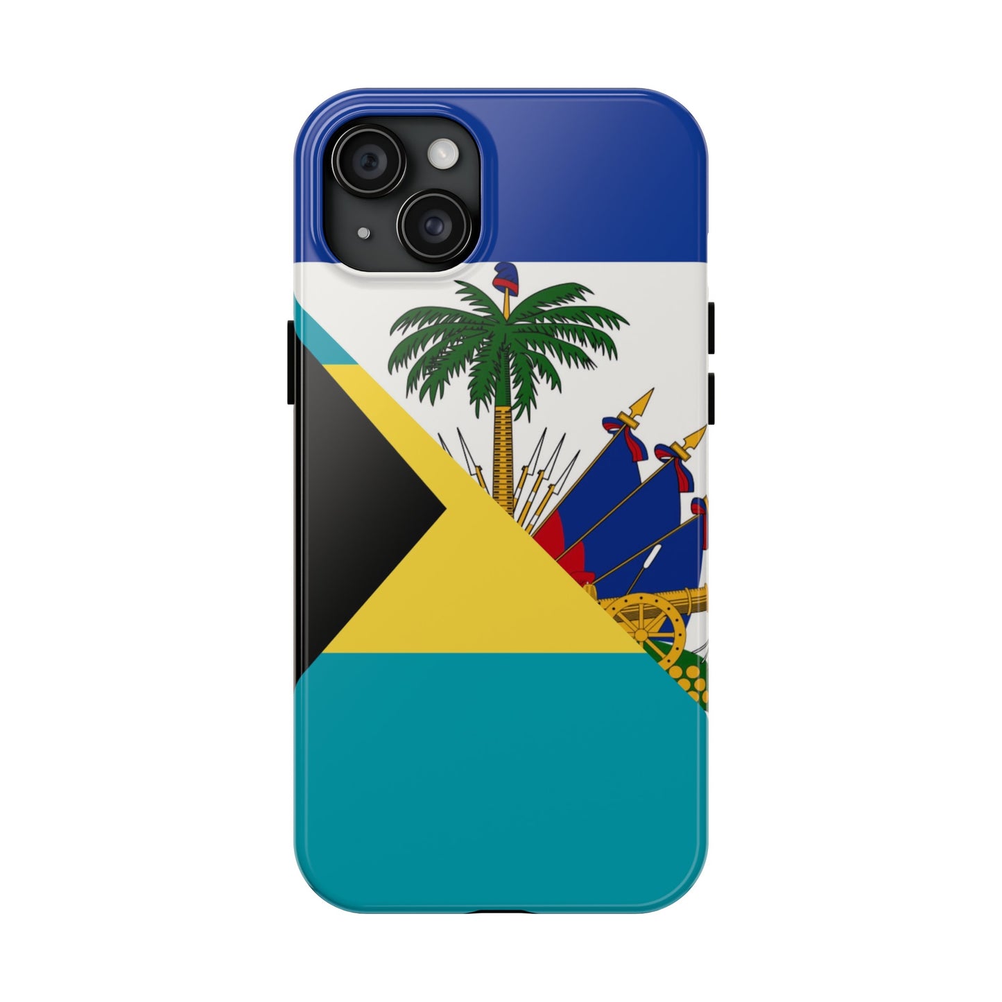 Bahamas Haiti Flag Bahamian Haitian Tough Phone Cases