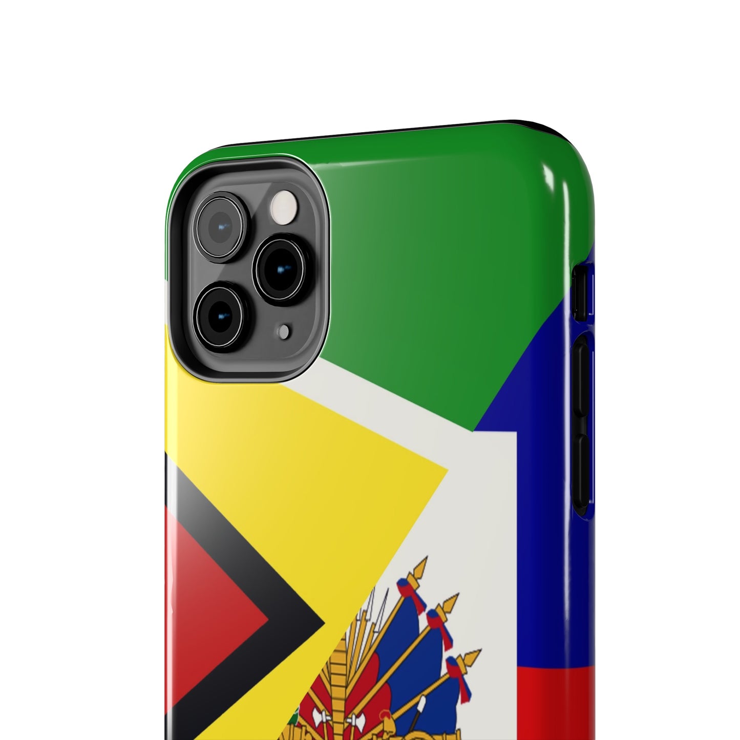 Haiti Guyana Flag Haitian Guyanese Tough Phone Cases