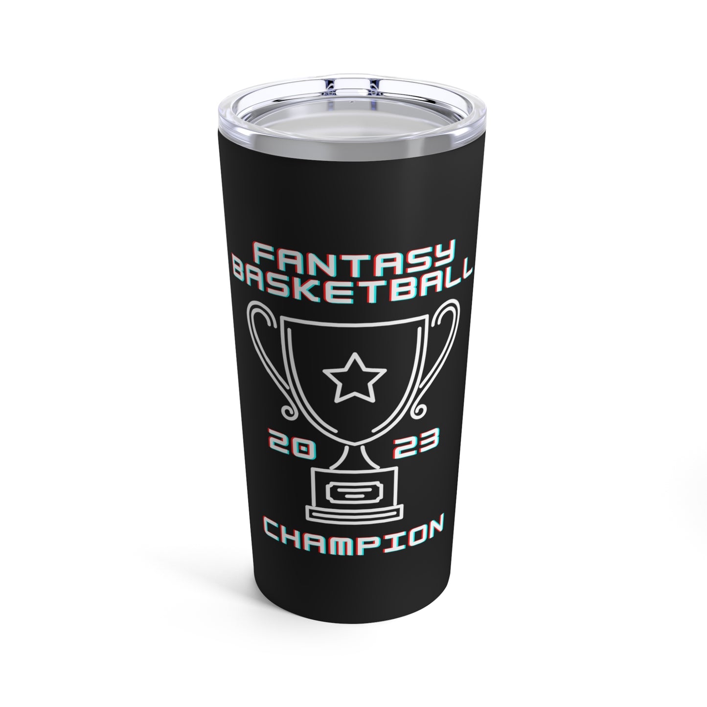 2023 Fantasy Basketball Champion Fantasy Champ Tumbler 20oz Beverage Container