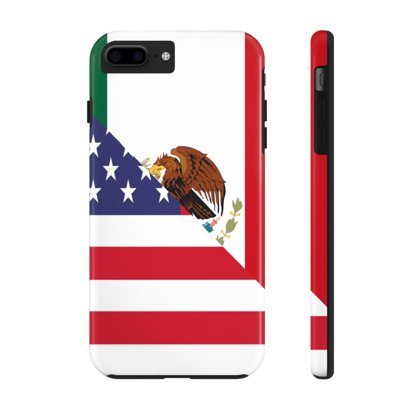 Mexican American Flag Mexico USA Tough Phone Cases