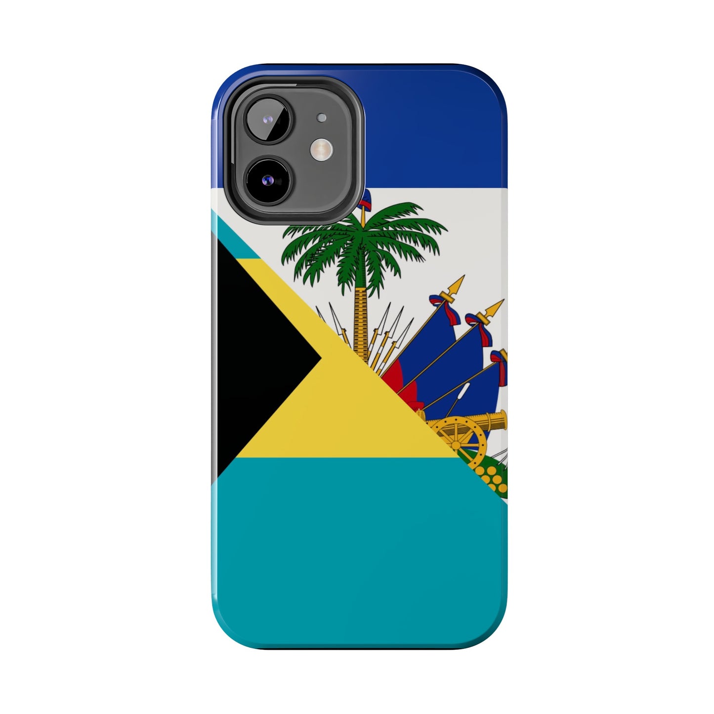 Bahamas Haiti Flag Bahamian Haitian Tough Phone Cases