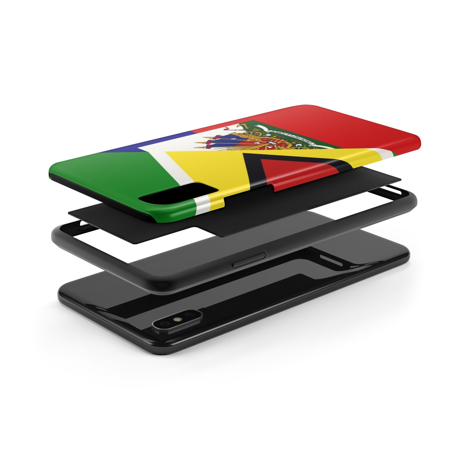 Haiti Guyana Flag Haitian Guyanese Tough Phone Cases