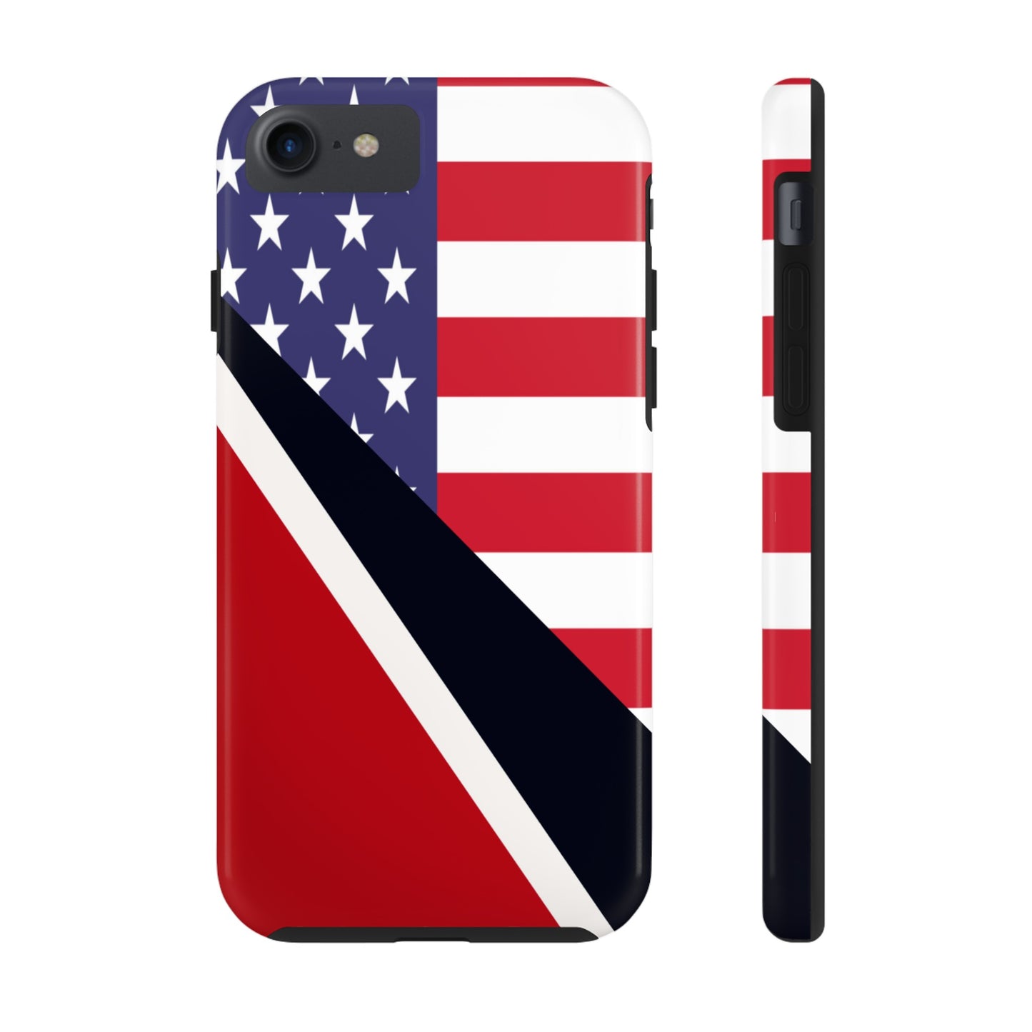 Trinidad American Flag Trini USA Tough Phone Cases