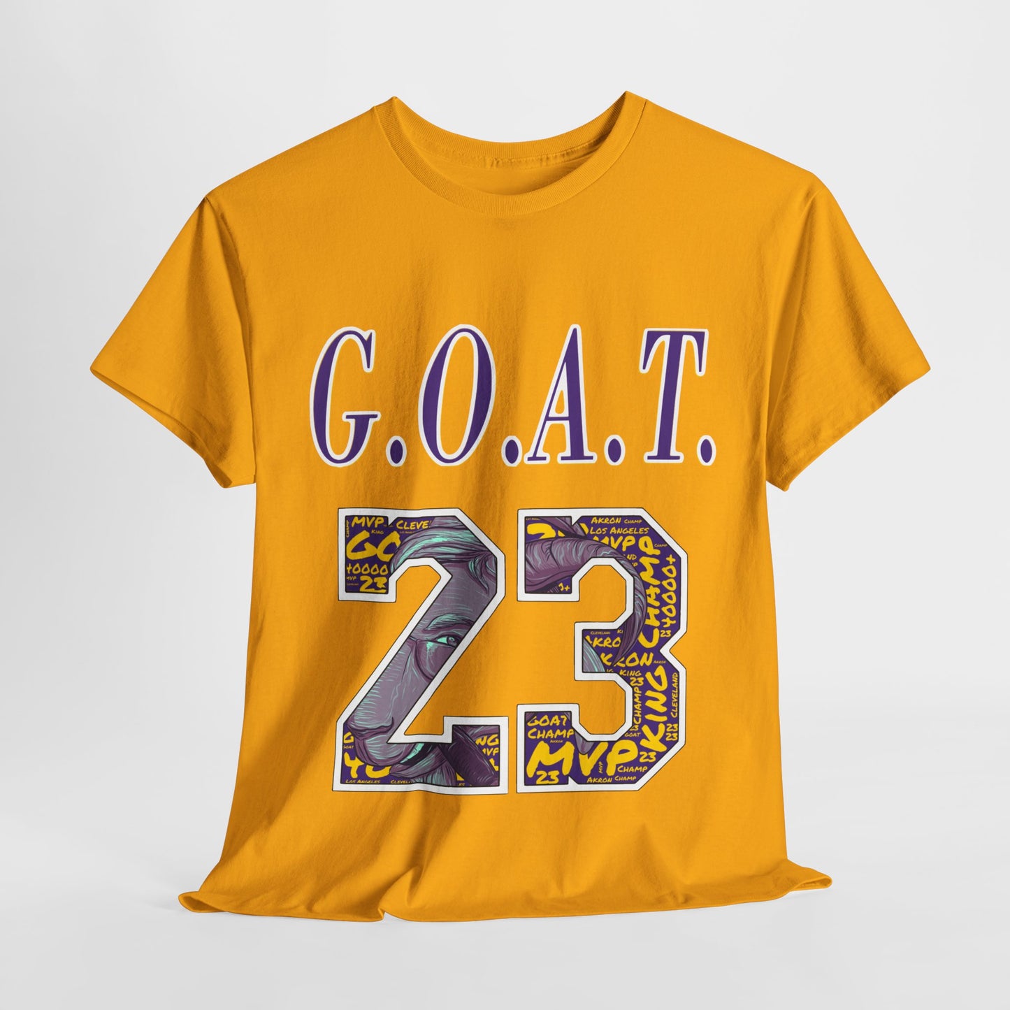 GOAT 23 T-Shirt | Los Angeles Basketball G.O.A.T Tee