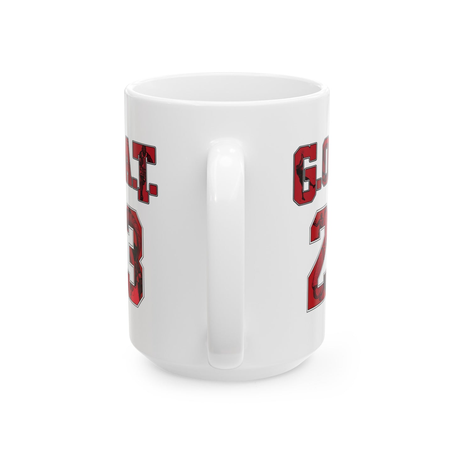 GOAT 23 | Chicago Basketball G.O.A.T. Ceramic Mug 11oz, 15oz Cup