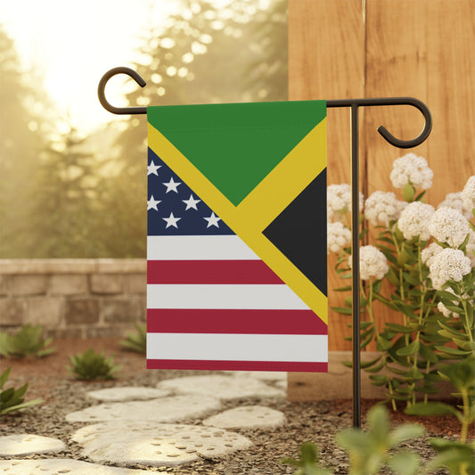 Jamaican American Flag Garden & House Banner Jamaica USA