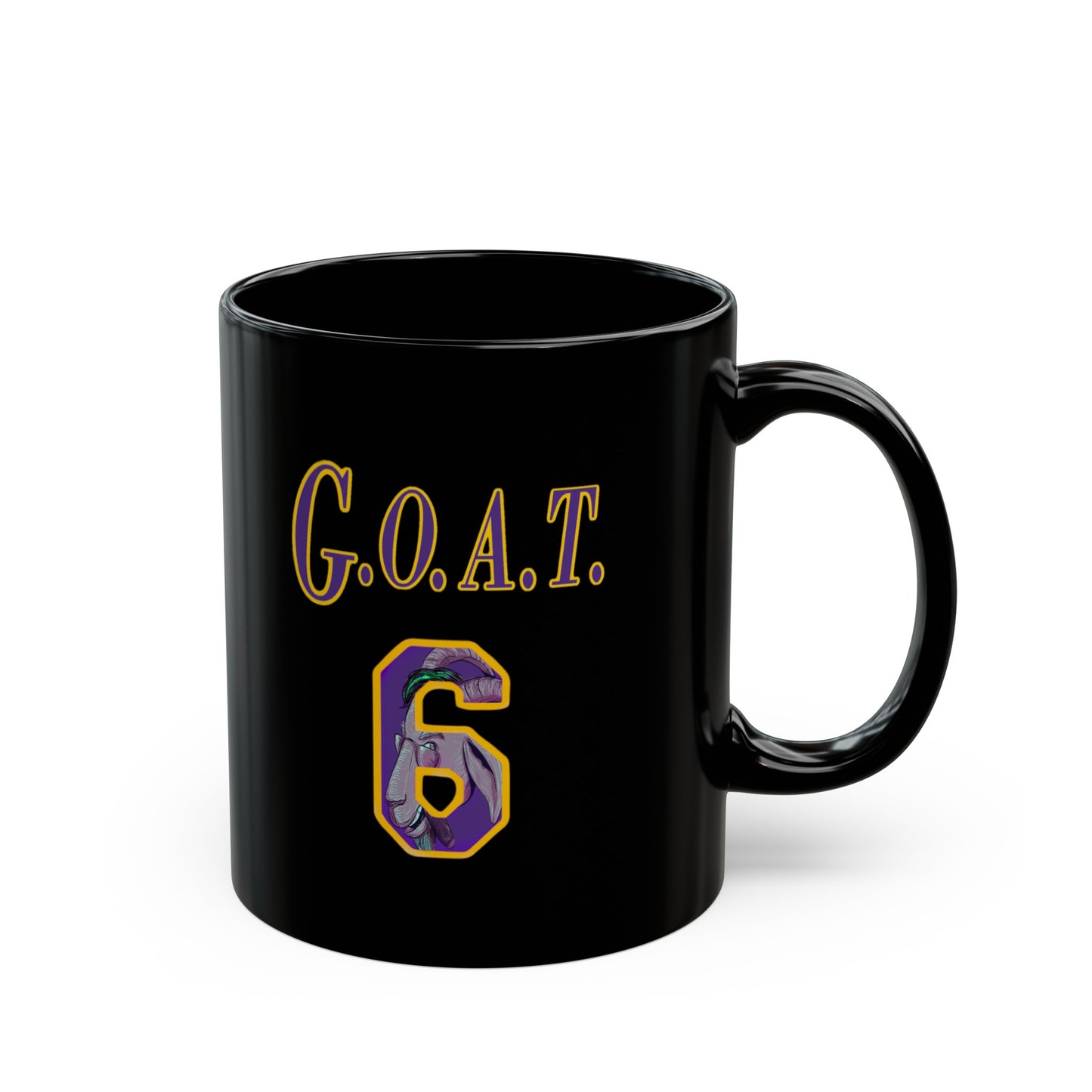 Goat 6 LA Black Mug (11oz, 15oz)