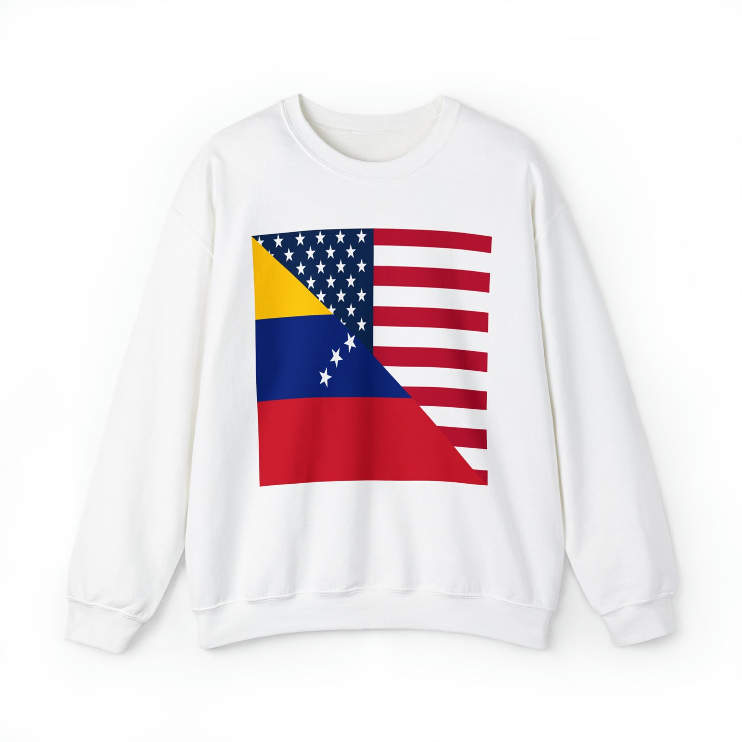 Venezuela American Flag Half Venezuelan USA Unisex Sweatshirt