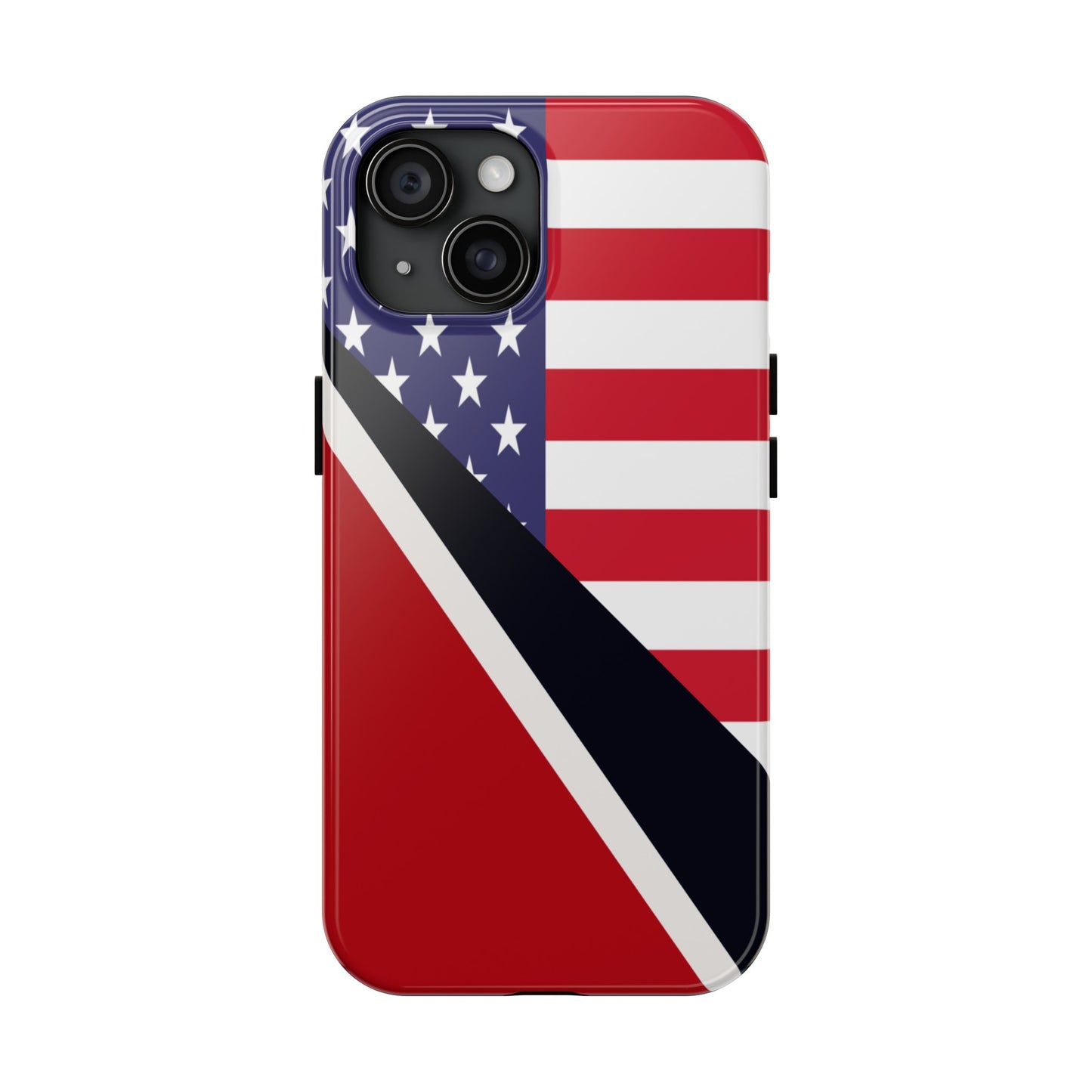 Trinidad American Flag Trini USA Tough Phone Cases