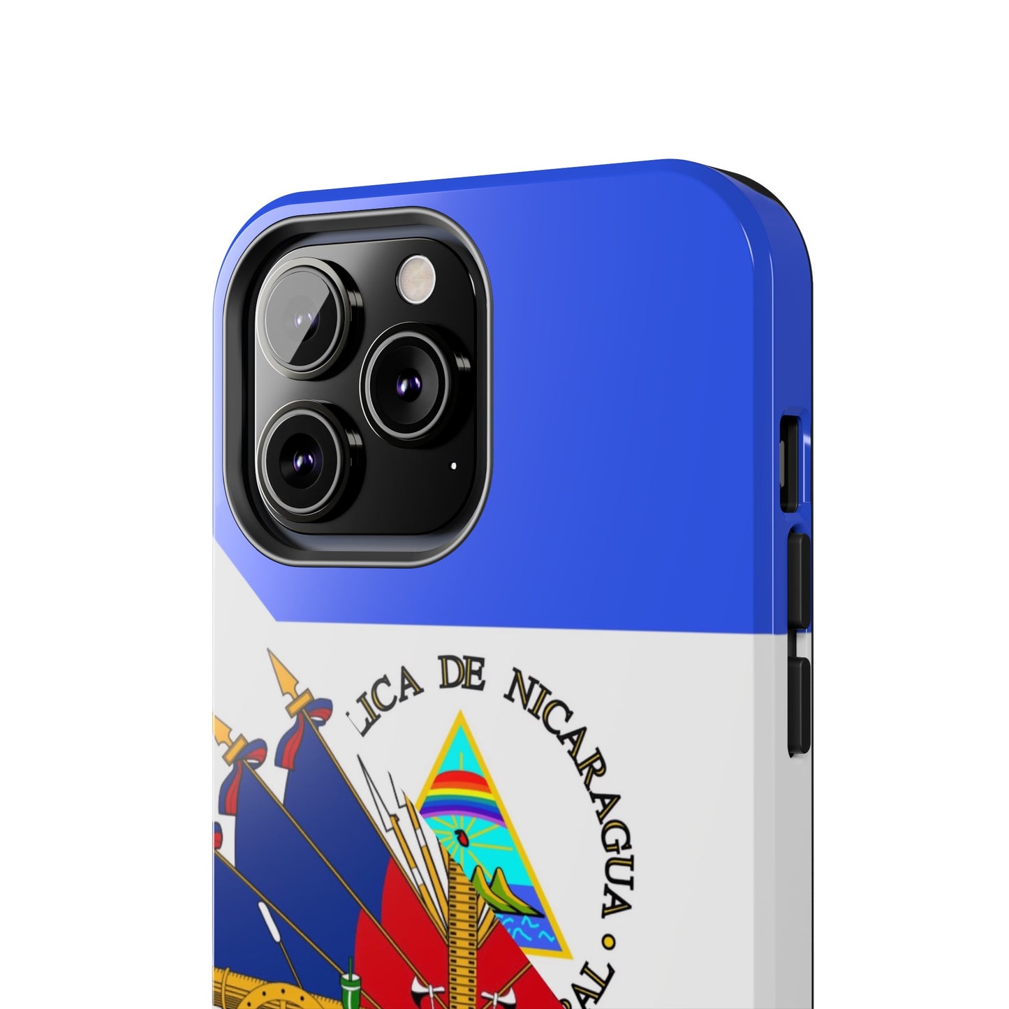 Haiti Nicaragua Flag Haitian Nicaraguan Tough Phone Cases