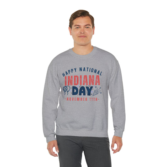 National Indiana Day November 11th State Unisex Sweatshirt