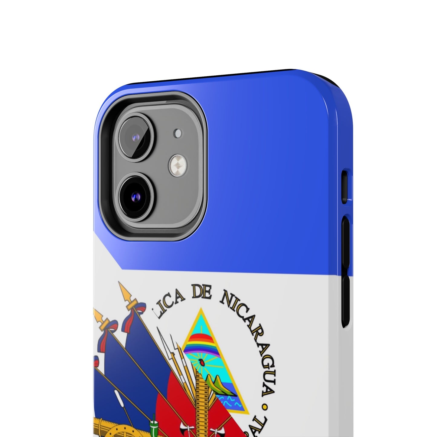 Haiti Nicaragua Flag Haitian Nicaraguan Tough Phone Cases