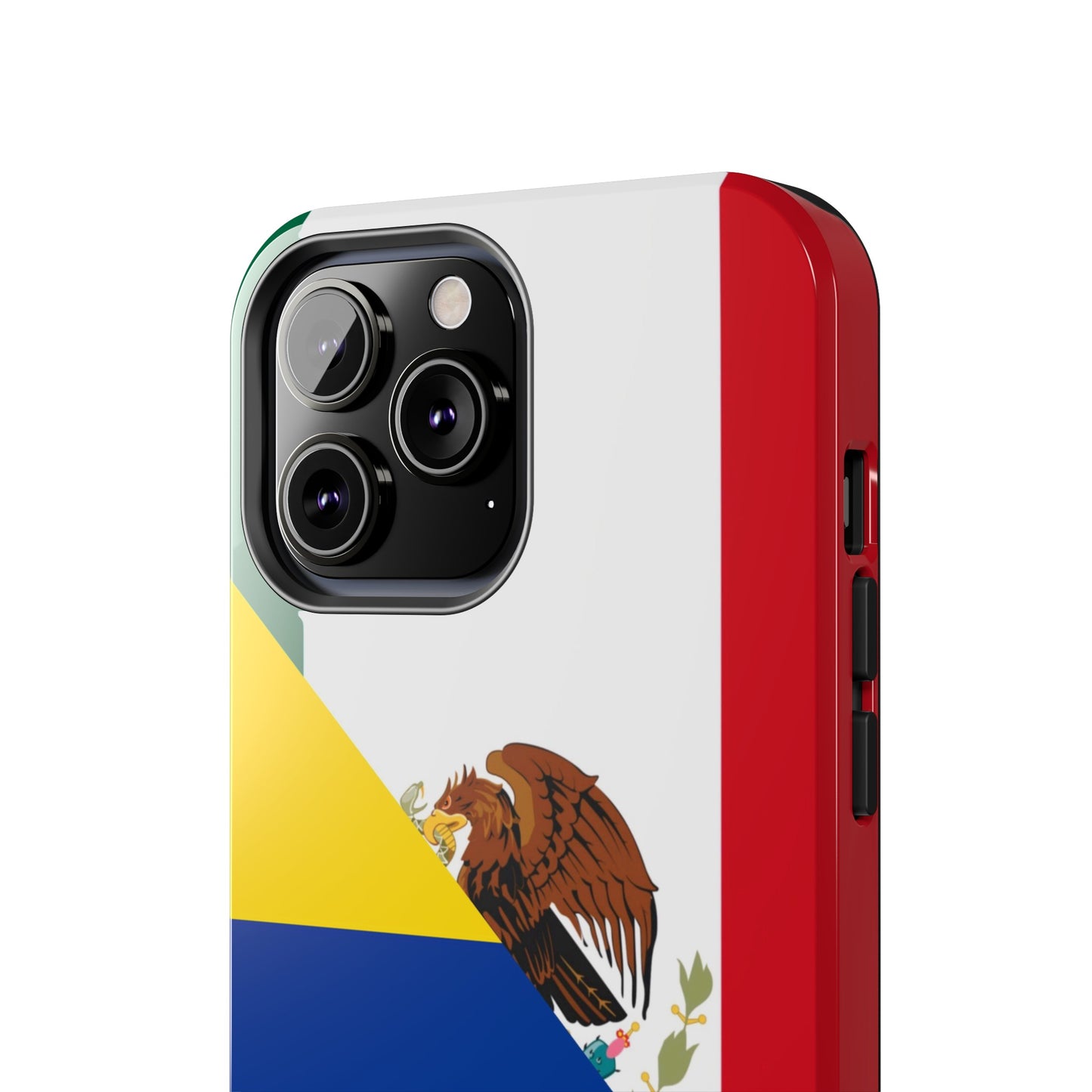 Mexican Colombian Flag Half Mexico Colombia Tough Phone Cases