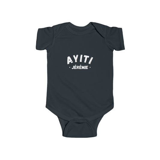 Ayiti Jeremie Haiti District Haitian Towns Cities Baby Bodysuit | Newborn Boy Girl