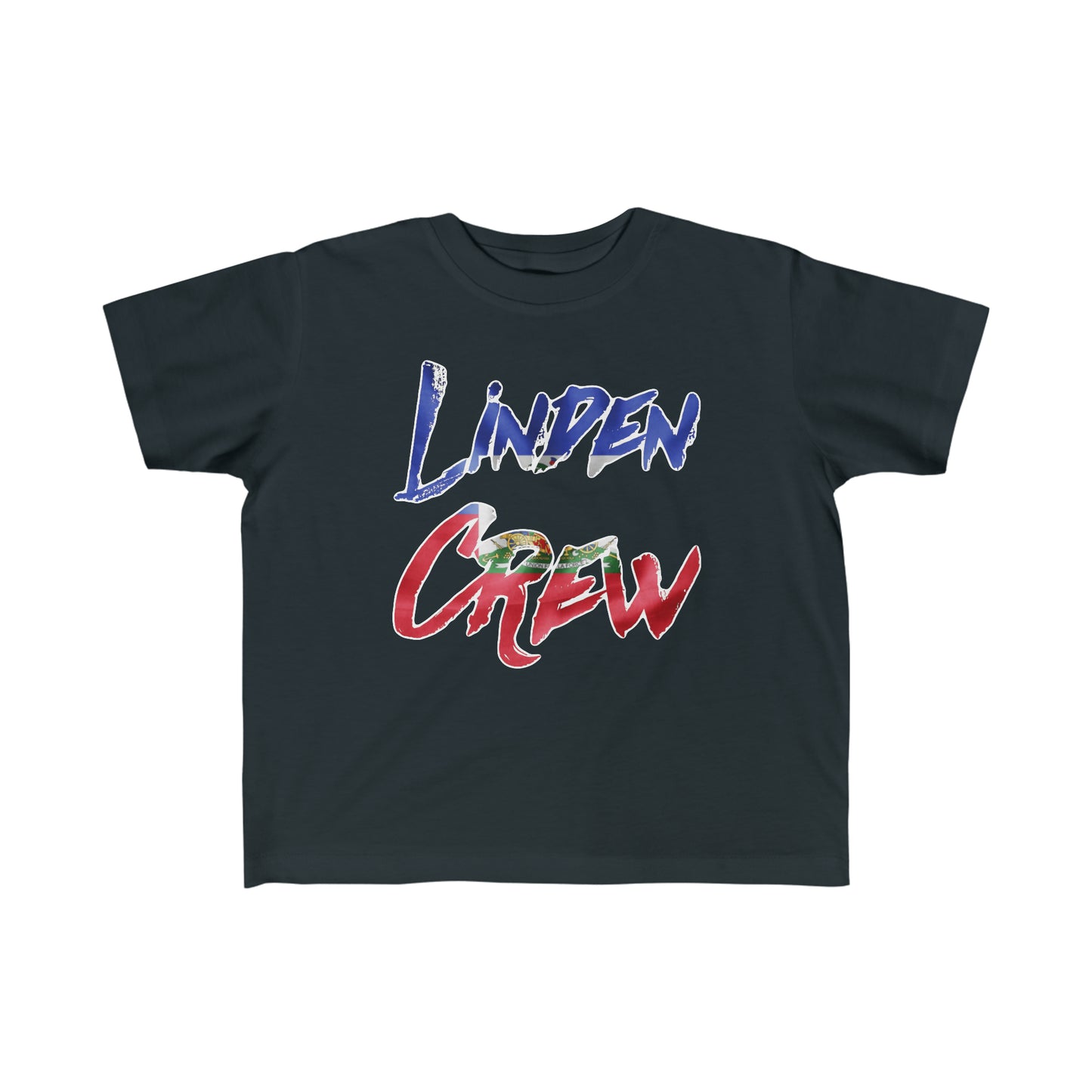 Linden Crew Haitian Flag Toddler's Fine Jersey Tee