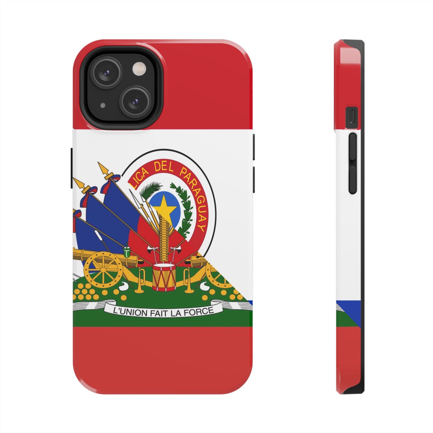 Haitian Paraguayan Flag | Haiti Paraguay Tough Phone Cases