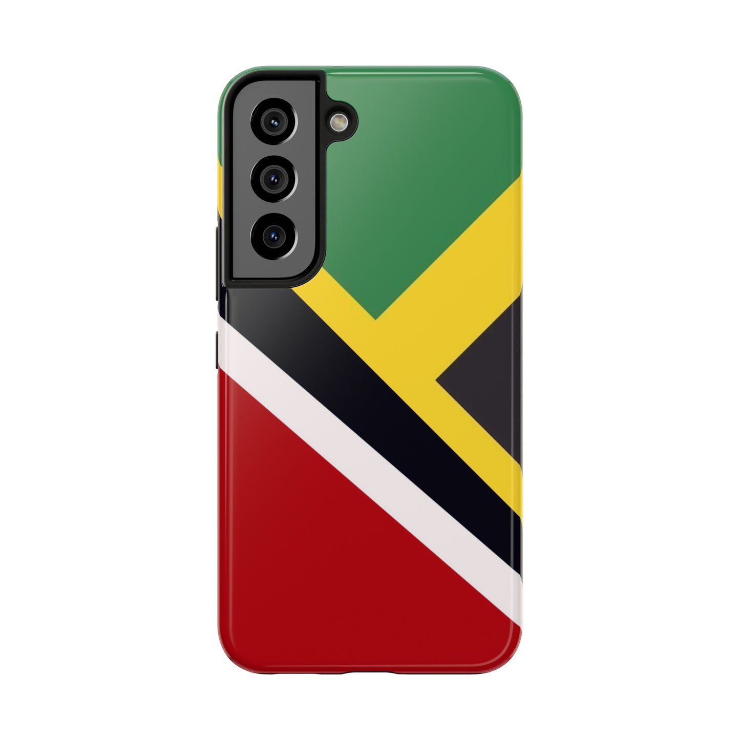 Jamaica Trinidad Flag Jamaican Trini Tough Phone Cases