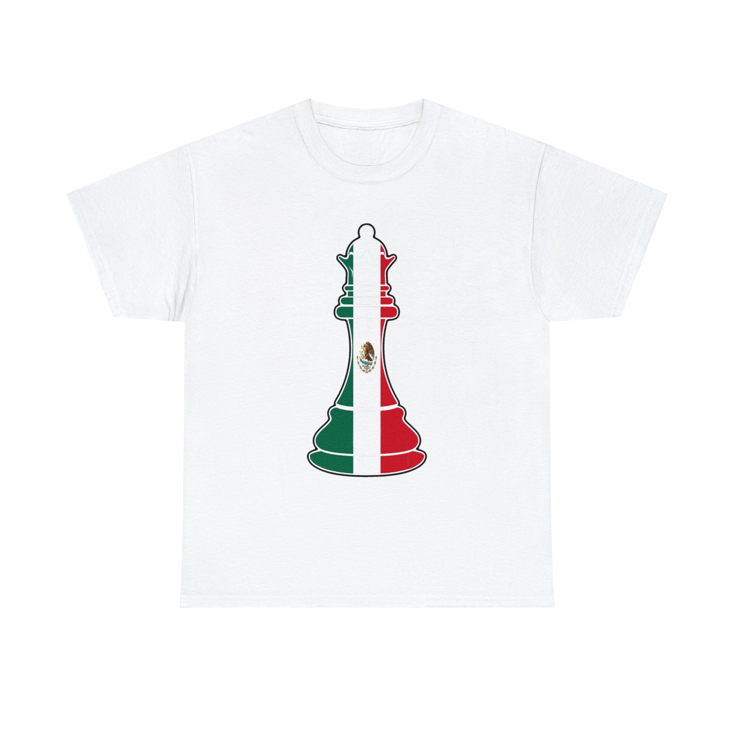 Mexican Queen Flag Chess Piece Mexico T-Shirt | Unisex Tee Shirt