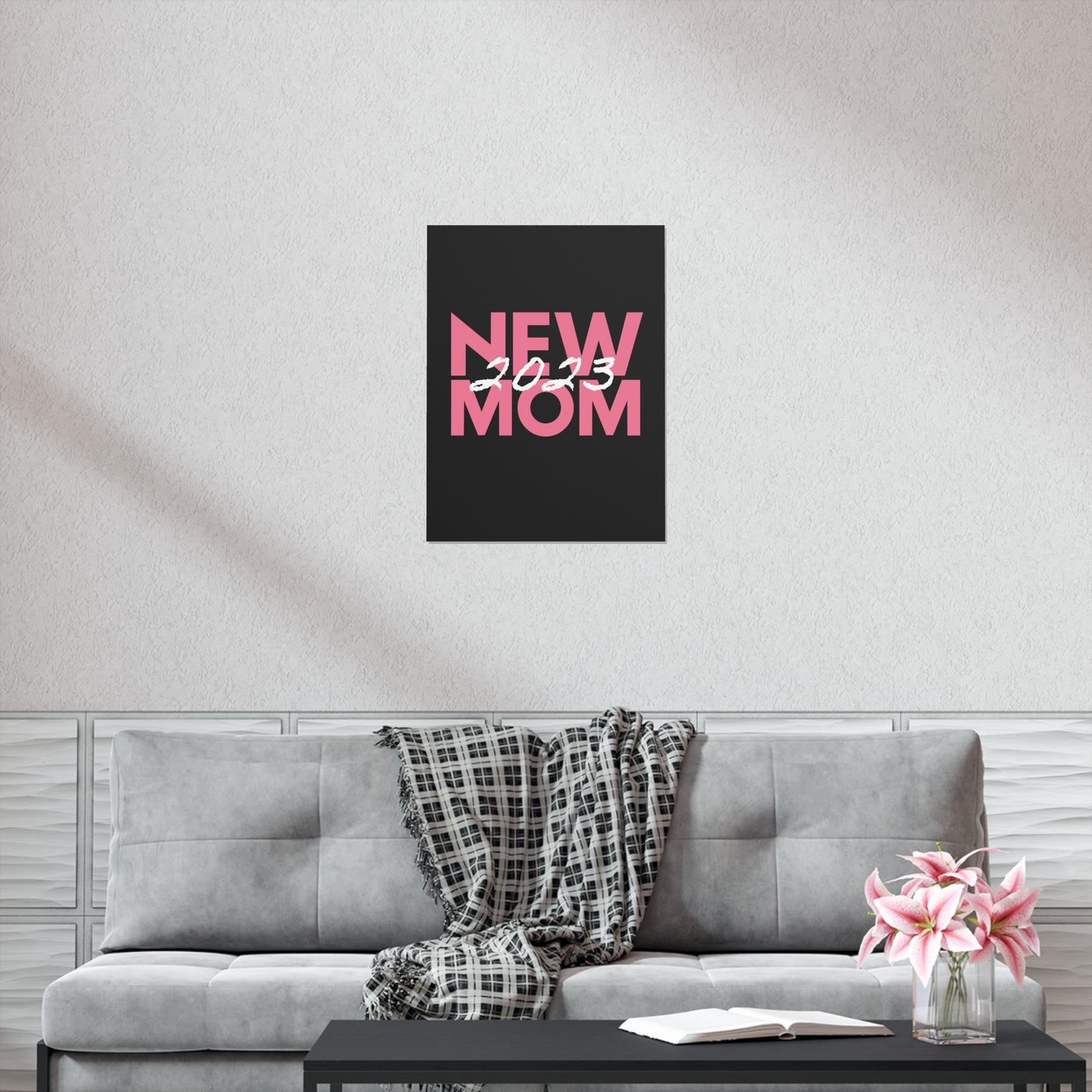 New Mom 2023 First Time Mother Premium Matte Poster