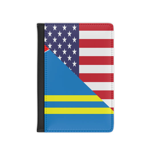 Aruba American Flag Aruban USA Passport Cover