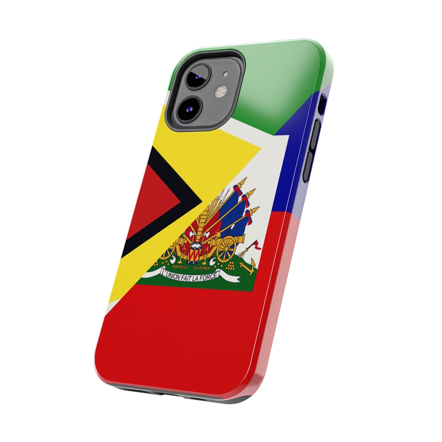 Haiti Guyana Flag Haitian Guyanese Tough Phone Cases