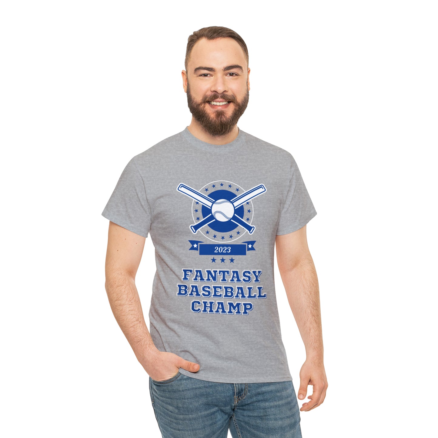 Fantasy Baseball 2023 Champion Fantasy League Champ T-Shirt | Unisex Tee Shirt