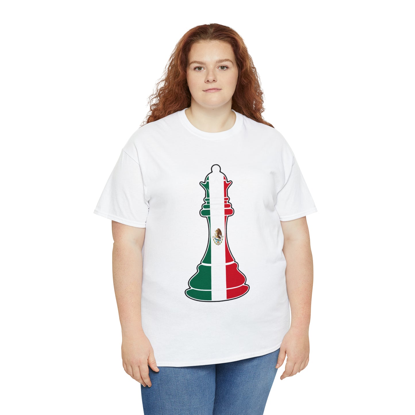 Mexican Queen Flag Chess Piece Mexico T-Shirt | Unisex Tee Shirt