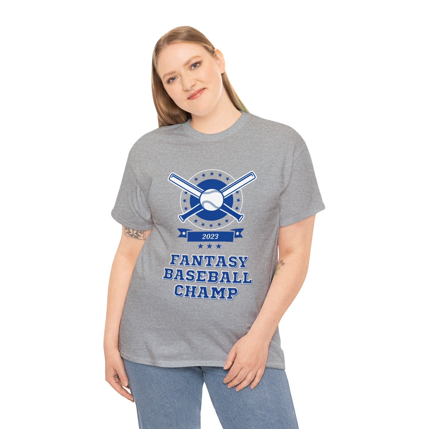 Fantasy Baseball 2023 Champion Fantasy League Champ T-Shirt | Unisex Tee Shirt