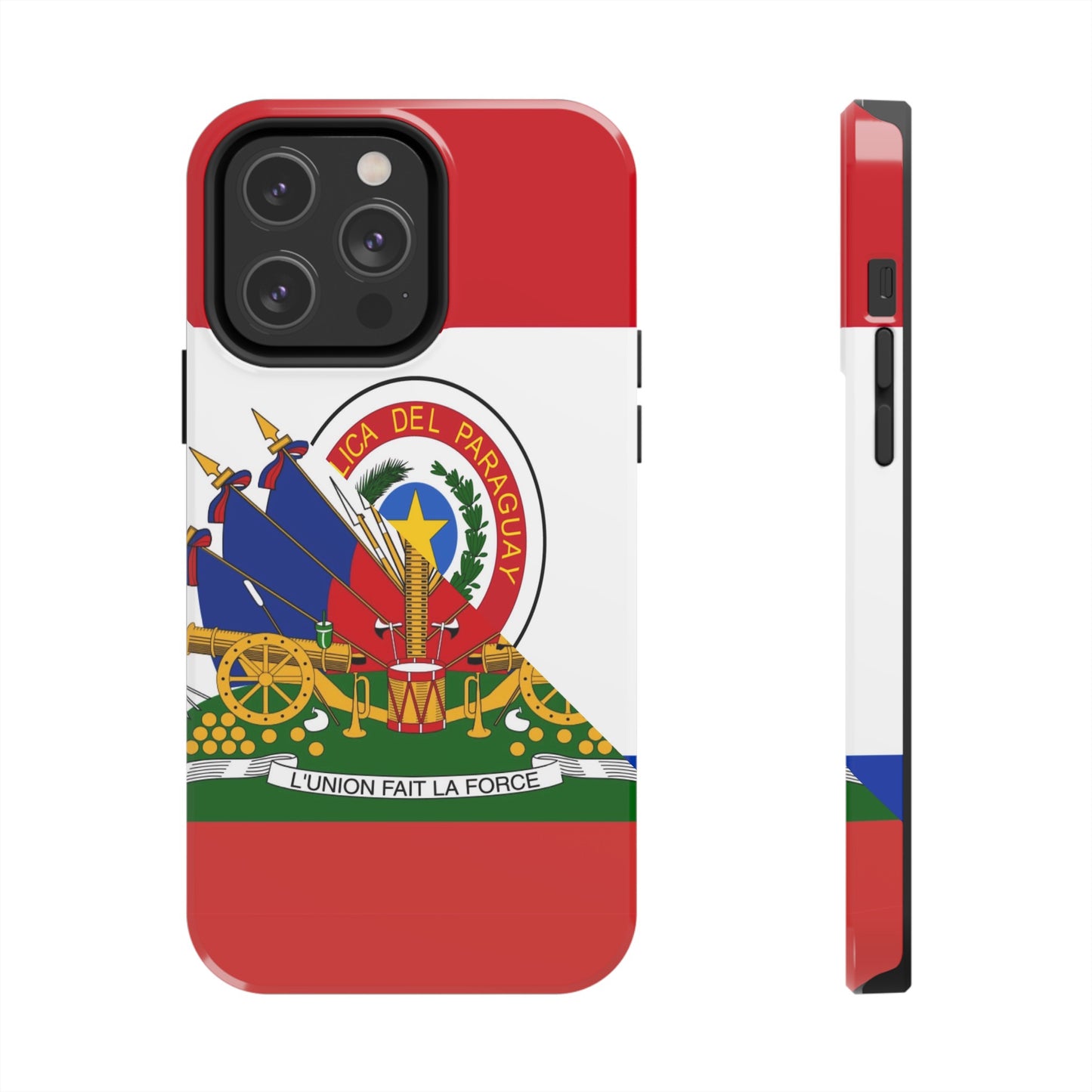 Haitian Paraguayan Flag | Haiti Paraguay Tough Phone Cases