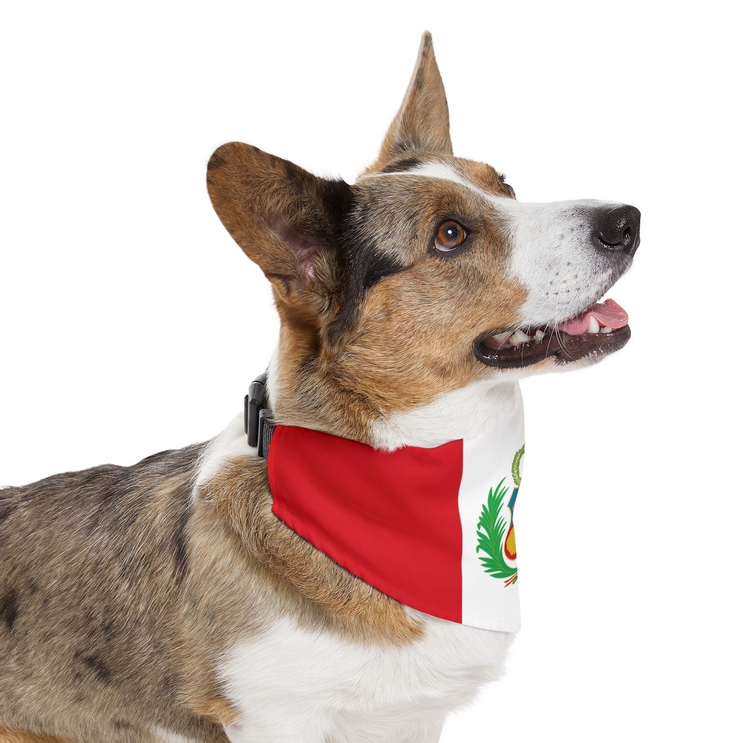 Peru Flag Pet Bandana Collar | Peruvian Dog Cat Animal