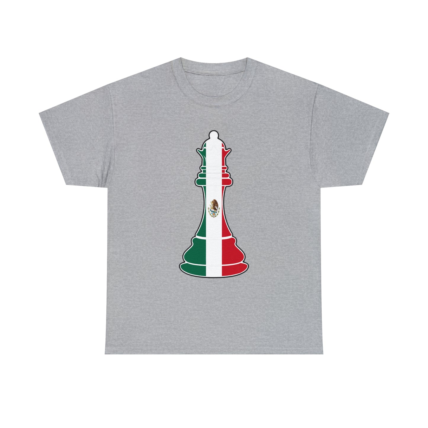 Mexican Queen Flag Chess Piece Mexico T-Shirt | Unisex Tee Shirt