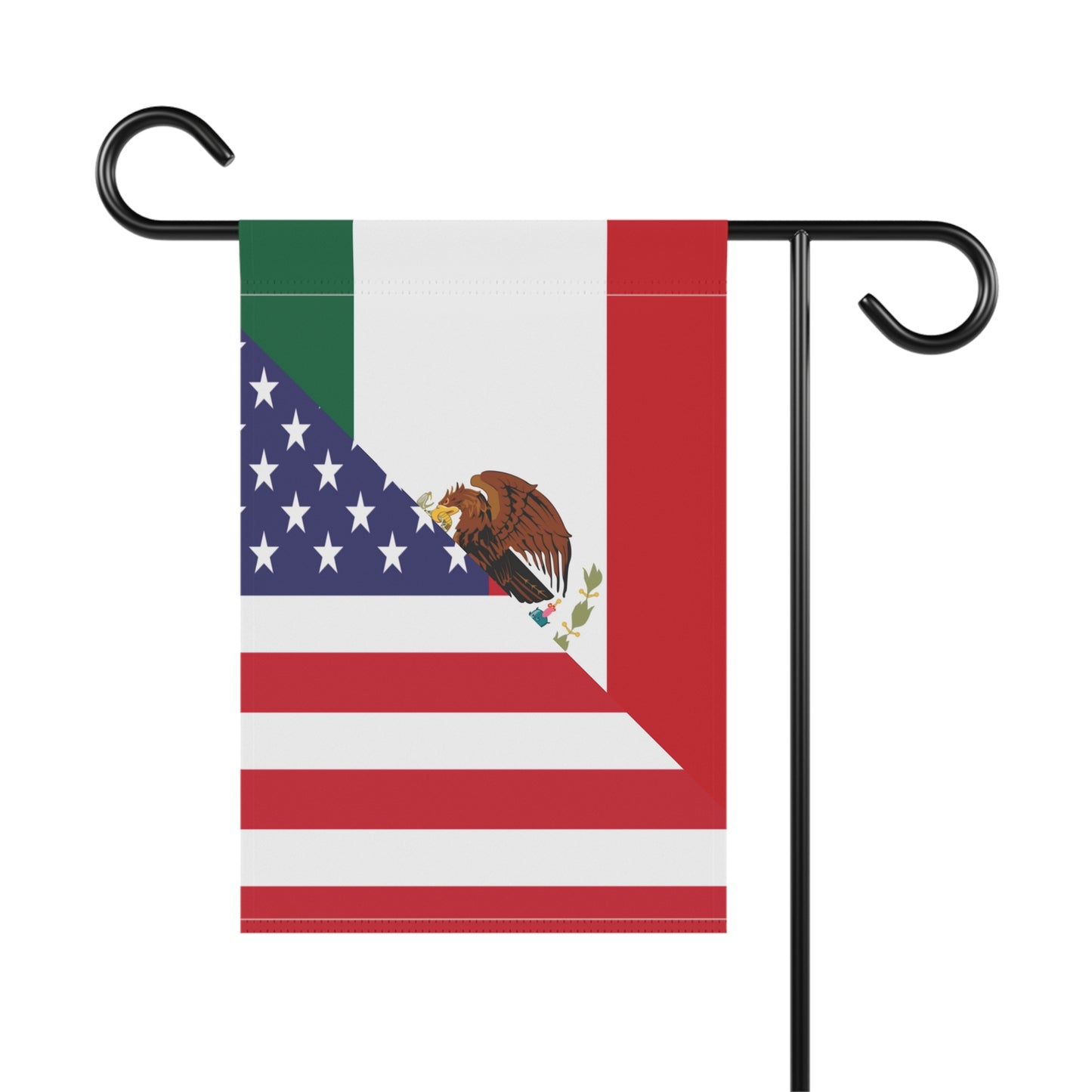 Mexican American Flag Garden & House Banner Mexico USA