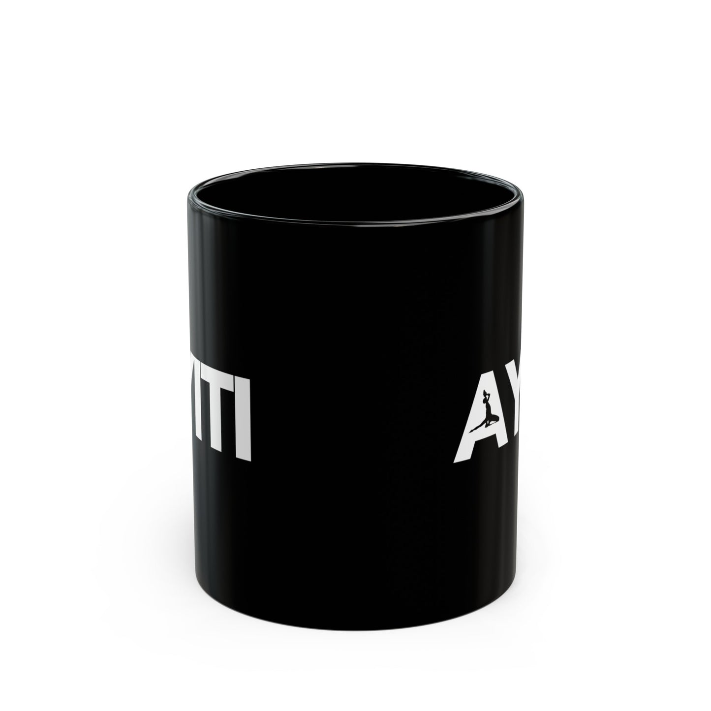 Ayiti Neg Mawon White Text Haiti Black Mug (11oz, 15oz)