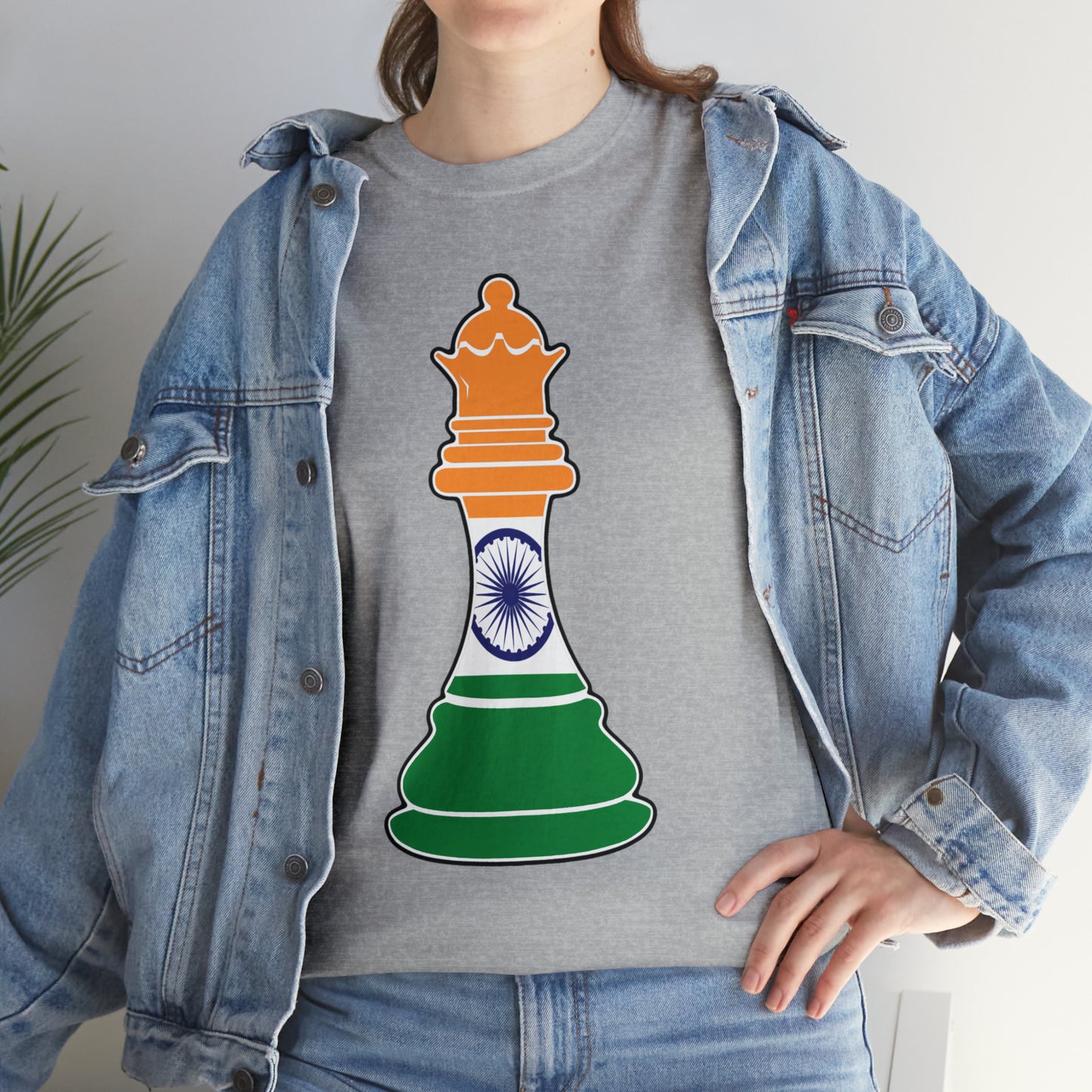 Indian Queen Flag Chess Piece India T-Shirt | Unisex Tee Shirt