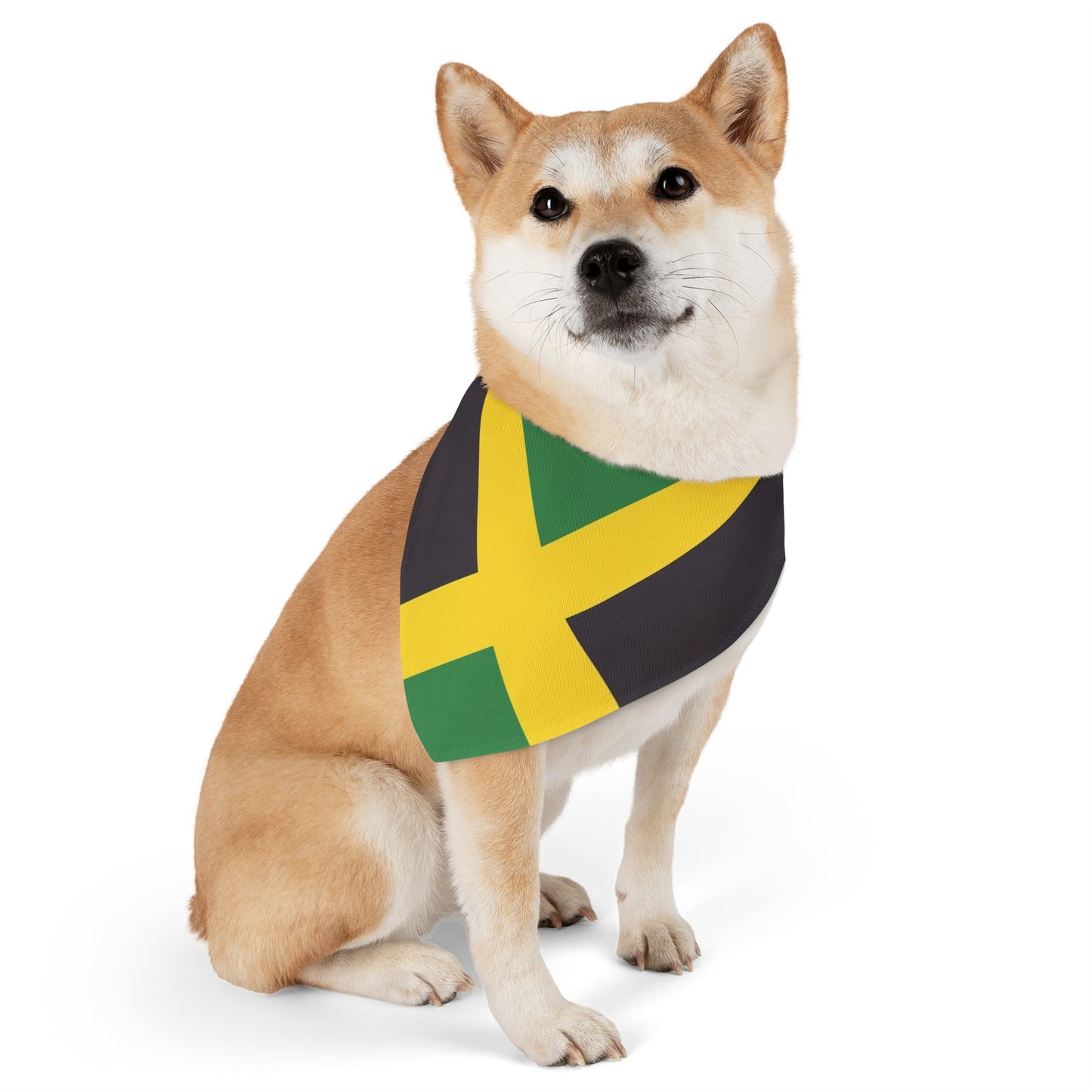 Jamaican Flag Pet Bandana Collar Jamaica Dog Cat