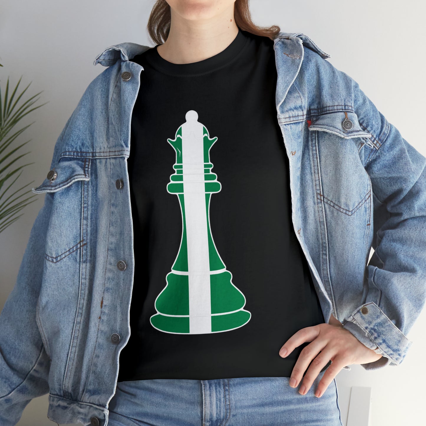 Nigerian Queen Flag Chess Piece Nigeria T-Shirt | Unisex Tee Shirt