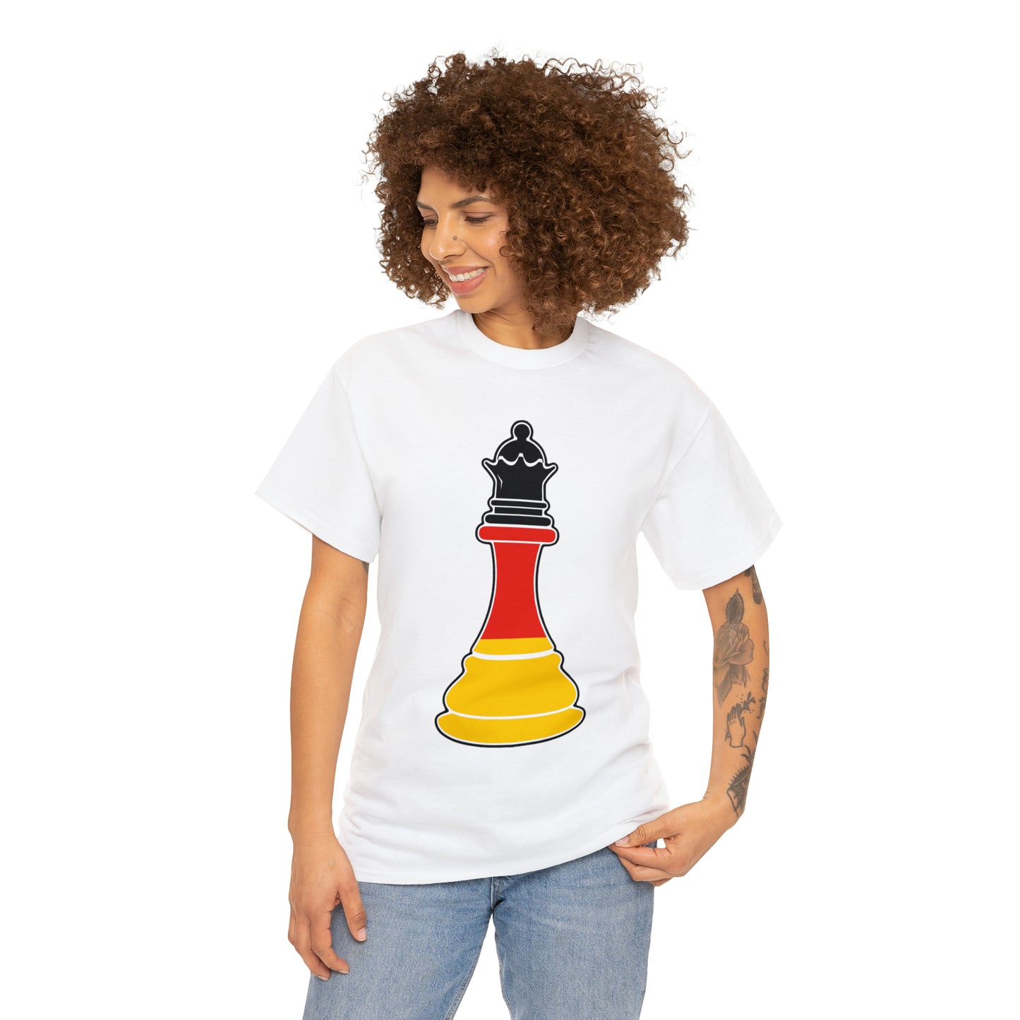 German Queen Flag Chess Piece Germany T-Shirt | Unisex Tee Shirt